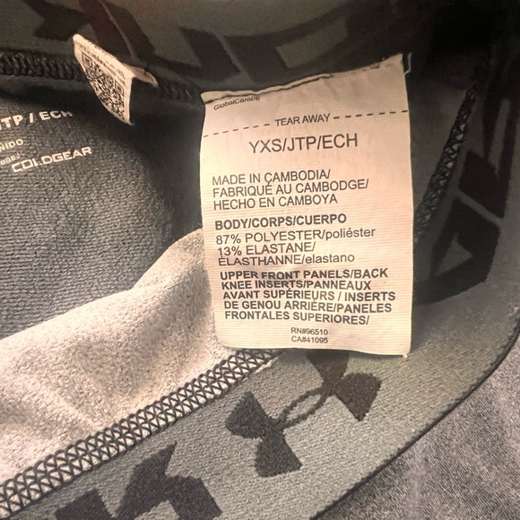 Under Armor two legging for kids - Picture 2 of 6